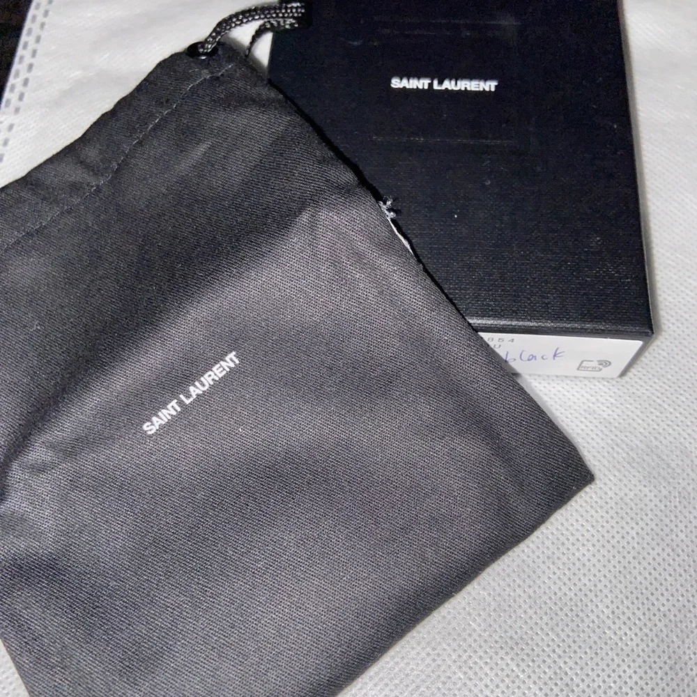 Saint Laurent Paris Brass Phone Ring OS UNI​​​​​